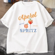 T Shirt Transparent Graphics Summer Aperol Style Italy Italy NEW T Shirt 2025 T Shirt Spritz Graphic