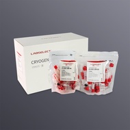 Vial bottle 2.0ml PP plastic, screw cap, -196 C, internal thread and external thread, Labselect bran