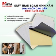 Tattoo Scanning Carbon Paper - 4-Layer Premium Scanning Paper - For Thermal Printer M08F-M08E-WS [AI