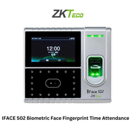 Zkteco IFACE 502 Biometric Face Fingerprint Time Attendance