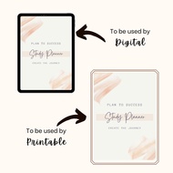 Student Planner hyperlink pages, Digital/Printable Study Planner, Study Timetable, Study Planner Set