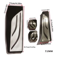 aihei สำหรับbmw 3 Series F30 F31 2012 ~ 2019 รถเท้าเหยียบacceleratorเบรคคลัทช์โดยตรงติดตั้งprotector