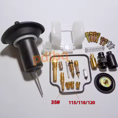 For Honda FTR223/SL230 Single Cylinder Motorcycle Carburetor Repair Kit with With plunger assembly