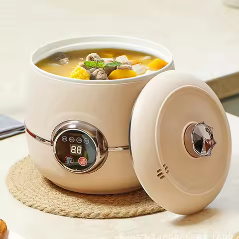 Mini Electric Rice Cooker Multi Functional Home Intelligent Rice Cooker with Non Stick Pot