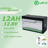 【12AH/24AH】LiFePO4 BATTERY 12V with bms pack battery and Energy storage battery
