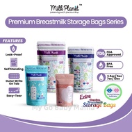 Milk Planet Extra Premium Breastmilk Storage Bag ( 5oz/150ml , 7oz/200ml , 12oz/350ml )