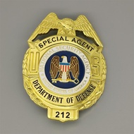 Foreign Trade United States Defense Metal Badge fbi ID fbi Badge Agent Badge Commemorative Badge WUZ