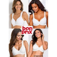 Women's Underwire Bra Full Cup Mix Lace Premium BONPRIX BIG Size 42B to/d 48FF Bra Jumbo Non Padded 