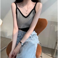 Gamin-0523 V-Neck Camisole Line Pattern (470)