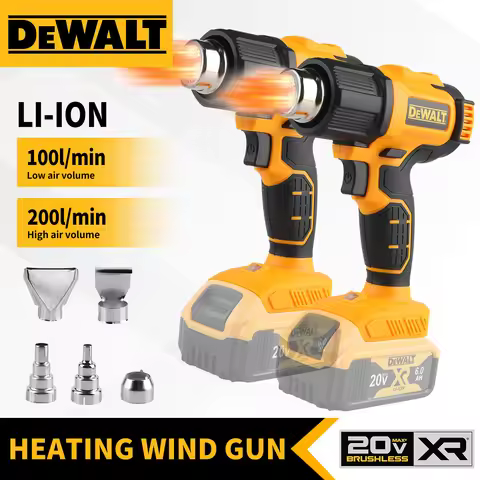 DEWALT DCE530N Cordless Heat Gun Tool Only Shrink wrapping Industrial electric hot air gun Thermal b
