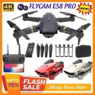 Mini flycam, play camera flycam, drone with camera, drone drone E58 Pro is cheaper than drone