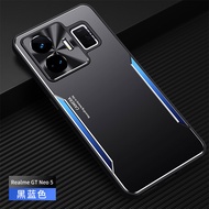 Thích hợp cho Oppo Realme GT Neo3GT Neo5GT Neo5 SE kim loại bề mặt lì bao gồm tất cả vỏ điện thoại b