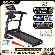 5.0HP Folding Indoor Walking Treadmill Multifunctional Adjustable Incline Home Gym Equipment 跑步机