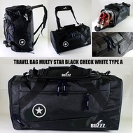 BLACK TRAVEL BAG - BLACK DUFFEL BAG - BLACK FITNESS BAG - BLACK GYM BAG yy-0