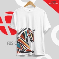 Fusion Tex CNY 2026 Pure cotton soft breathable unisex round neck T-shirt CNY26/13