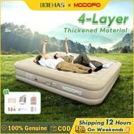 【MODOFO】【Free pillow】Inflatable Air Bed Mattress With Electric Pump 40CM Single/Double Portable In/O