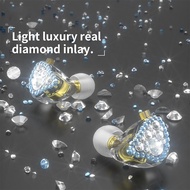 CVJ Liuli 3.5มม. หูฟังแบบมีสายในหูความยาว2.5M