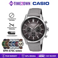CASIO EDIFICE EFR-575C EFR-575CL EFR-575D EFR-575L Analog Chronograph Watch 100m Water Resistant