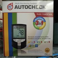 Autocheck Alat GCU/alat tes gula darah, asam urat, cholesterol / alat