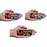 I LOVE CAGAYAN DE ORO RECTANGLE DESIGN RUBBER REF MAGNET SOUVINER