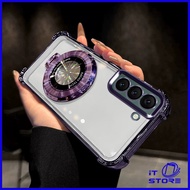 Casing Samsung S21 FE S21 S21 Plus S22 S22 Plus Soft Case With Foldable Stand