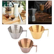 Homyl Espresso Pouring Cup Espresso Measuring Cups Milk Tea Cup Party Coffees Mug Measuring Cup Espr