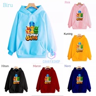 Latest Long Sleeve Children's Sweater Top with Stumble Guys Dragon Motif