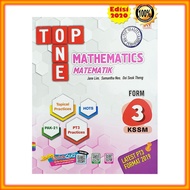 Buku Latihan: Top One PT3 KSSM - Matematik DWIBAHASA Tingkatan 3