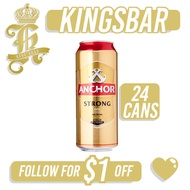 Anchor Strong Beer 490ml x 24 cans (BBD:Sep/2025)