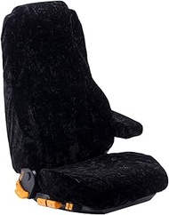 Miyabi MTS-CC-F032E-BK Seat Cover, Chinchilla Black, Fuso 2t, Blue Tech Canter, Standard Body, Doubl