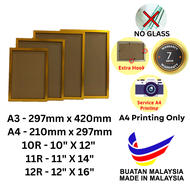 Party 2 Photo Frame A3-12R Gold Color Fiber Frame Certificat Frame Wall Hanging Frame Home Decoratio