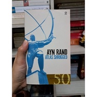 Authentic ATLAS SHRUGGED BY AYN RAND 50TH ANNIV EDITION