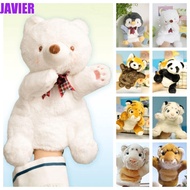 JAVIER Red Panda Hand Puppet, Plushie Plush Stuffed Animal Hand Puppet, Fun Kawaii Lovely Panda Penguin Puppet Toy Parent-Child