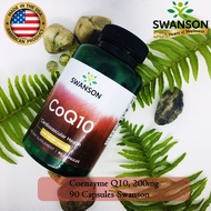 Coenzyme Ultra Q10 200mg 90 Capsules-Swanson Q-10 CoQ10