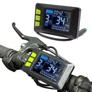 24V 36V 48V P3C Ebike Control Panel LCD Display Bicycle Speedometer Intelligent Ebike Odometer for M
