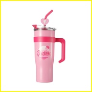 ▦ ❖ ◮ MINISO Barbie Collection Studded Tumbler with Straw / Barbie Steel Tumbler