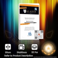 [GNA] 55 Pcs 54x80mm 90um Card Sleeves by Paladin™ Bedivere | 54 x 80 mm 80mm 54x80 90 Micron Paladi