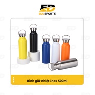 500ml Stainless Steel Thermos Bottle Keeps Heat 24 Hours Safe for Health When Used - EDU SPORTS