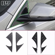 LHD For BMW 1 2 Series F40 F44 2020-2024 ABS Gloss Black Car Mirror Side Triangle Spoiler Trim Cover