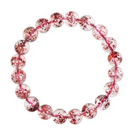 【正佳珠寶】彼岸花金草莓超七 蒐藏級玻璃體 9.4-9.8mm 彼岸花