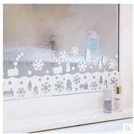 Self - adhesive absorbent glass paste bathroom window stickers mirror frame waterproof paste window