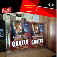 Acrylic ACRYLIC Wall Size A3 POSTER Frame