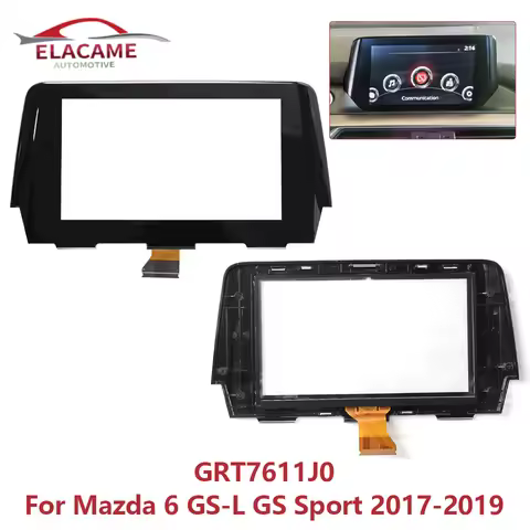 7 inch 50 Pins GRT7-611J0A FOR MAZDA 6 2018-2019 Car Radio Touch Screen Glass Digitizer Panel