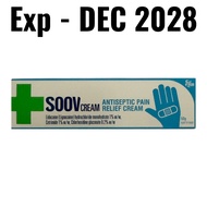 EGO QV Soov Cream 50g | Antiseptic Pain Relief for Cuts, Burns & Sunburn