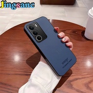 Jingsanc For Realme C71 Phone Case Retro Leather Skin Casing Camera Protection Business Soft Edge Sh