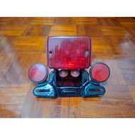 Yamaha Enduro Dt125 Dt175 DT250 1N6 2A6 2A7 tail lamp with stay full set Original used