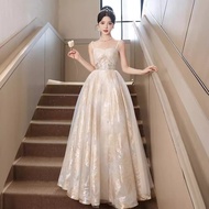 Womens Dresses Evening Dress Fairy 2025 Wedding Dinner Anual Dress Gala Masquerade Ball Gown For Adu