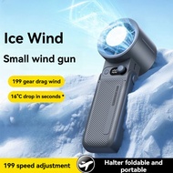 Sonicee Kipas Mini Fans Handheld Fan Portable Foldable 6000mAh 199 Gear Led Display