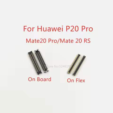 5-10Pcs LCD Display Screen Flex FPC Connector 60Pin For Huawei P20 Pro Huawei Mate 20 Pro Mate20 Pro