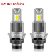280W D2S D4S LED ไฟหน้ารถหลอดไฟ Canbus 30000LM D2R D4R HID Xenon ไฟหน้าหลอดไฟ 12V 6000K Plug & Play